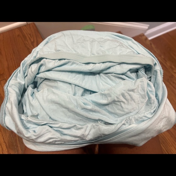 Womens light blue modern movement extra large tank top - Picture 4 of 6